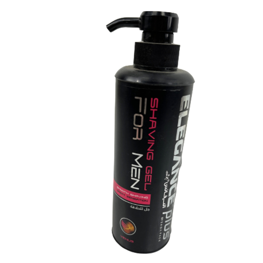Elegance Plus Shaving Gel For Men Venus 16.9 oz